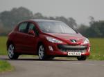Peugeot 308 GT THP 175 5-Door 2009 года (UK)